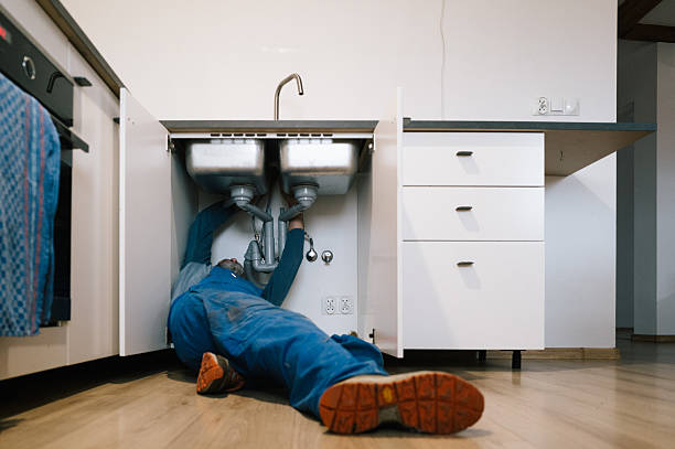 Professional Plumbing technician working in Warrington, PA